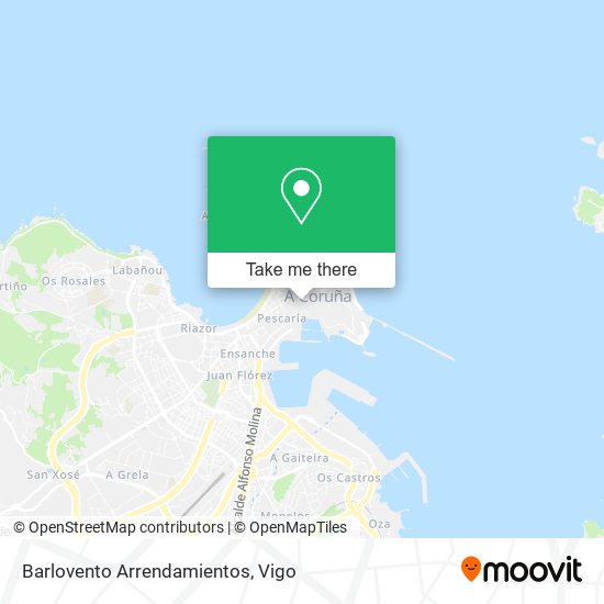 Barlovento Arrendamientos map