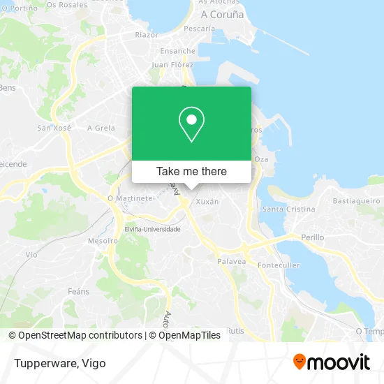 Tupperware map