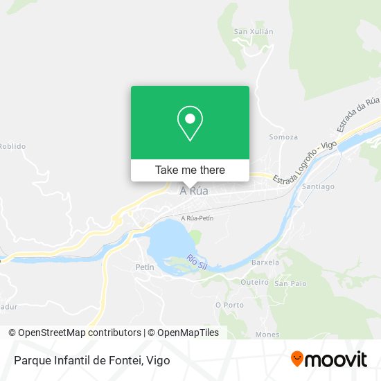 mapa Parque Infantil de Fontei