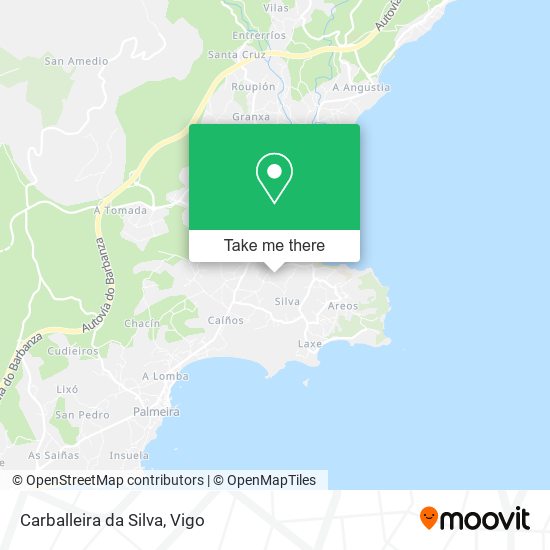 Carballeira da Silva map