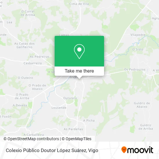 Colexio Público Doutor López Suárez map
