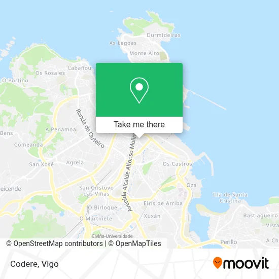 Codere map