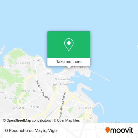 O Recuncho de Mayte map