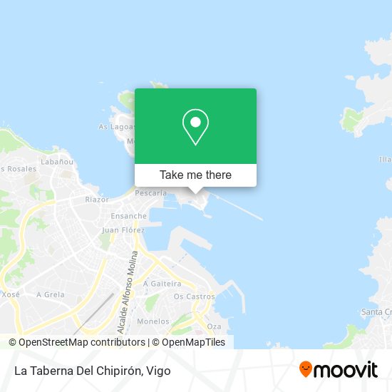 La Taberna Del Chipirón map