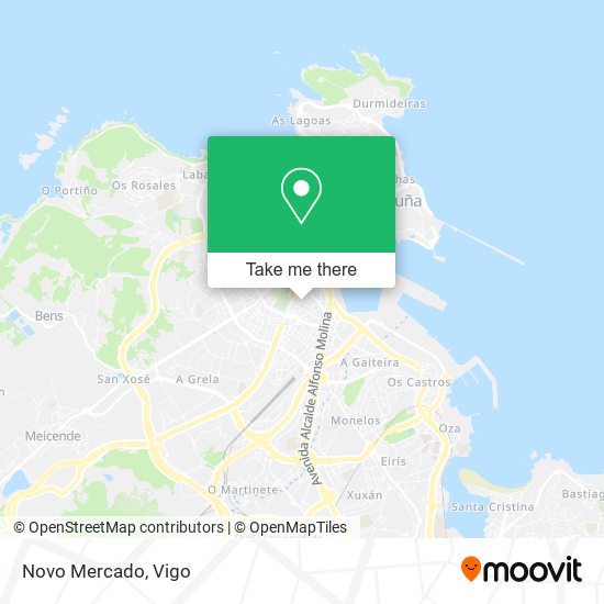 Novo Mercado map