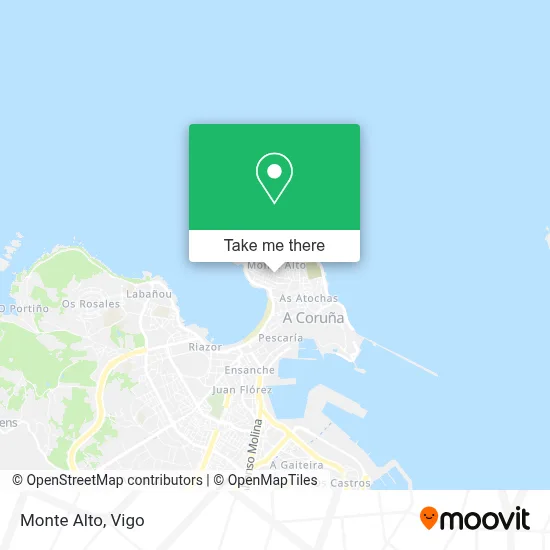 Monte Alto map
