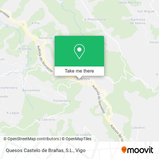 Quesos Castelo de Brañas, S.L. map