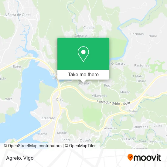 Agrelo map