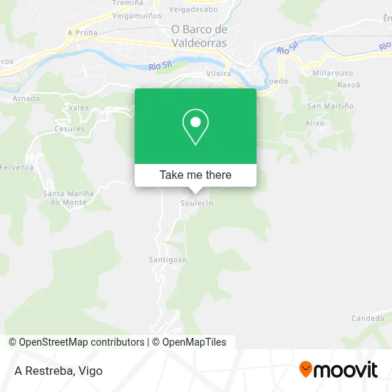 A Restreba map