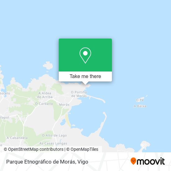 Parque Etnográfico de Morás map