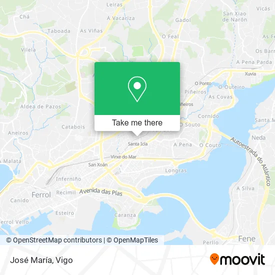 José María map