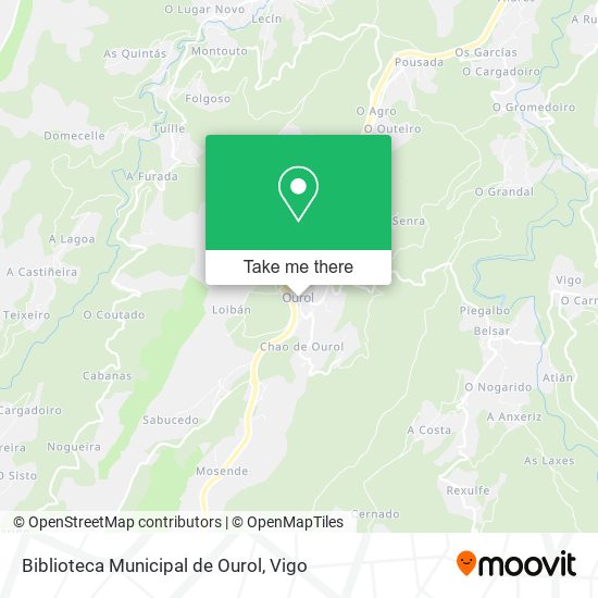 Biblioteca Municipal de Ourol map