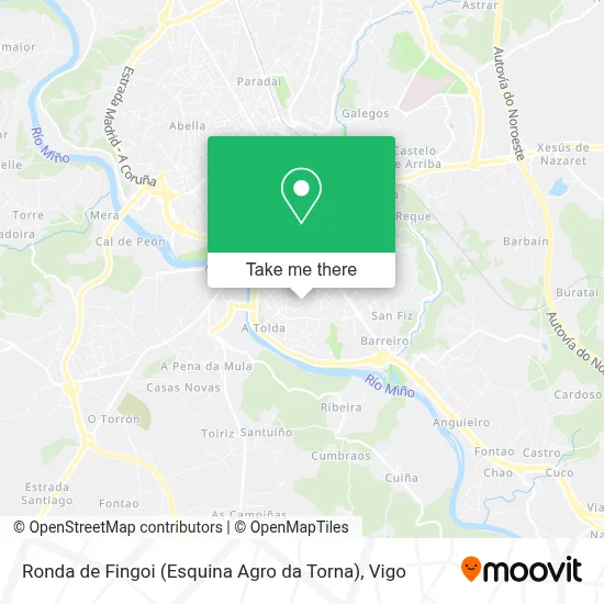 Ronda de Fingoi (Esquina Agro da Torna) map