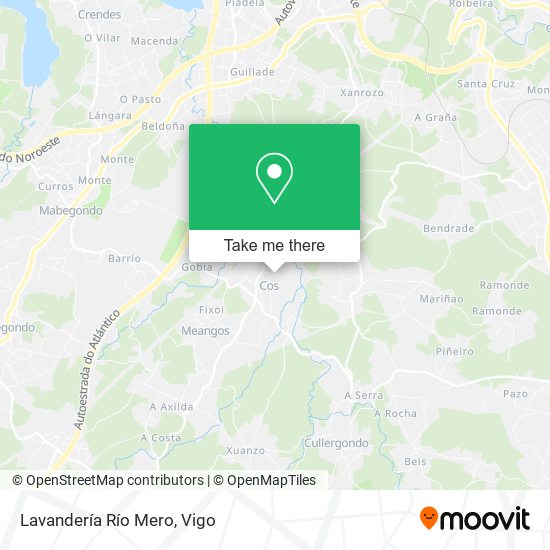 Lavandería Río Mero map