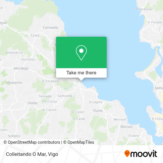 Colleitando O Mar map