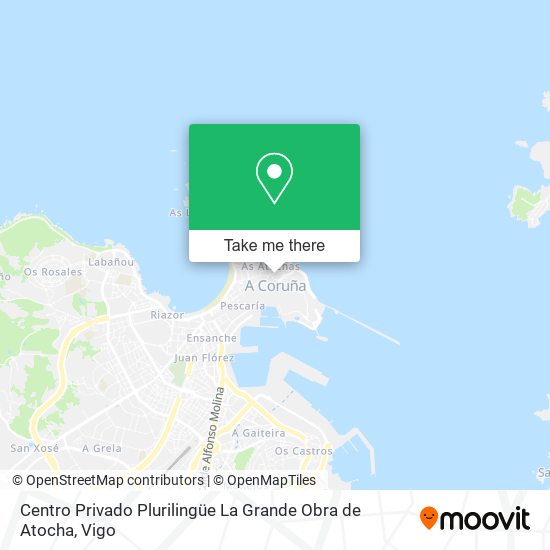 Centro Privado Plurilingüe La Grande Obra de Atocha map