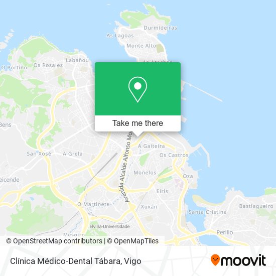 Clínica Médico-Dental Tábara map