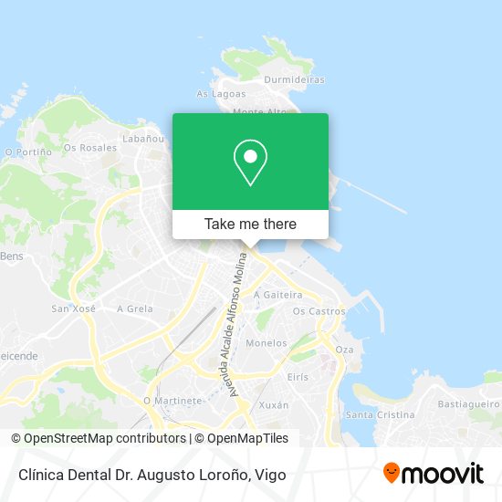 Clínica Dental Dr. Augusto Loroño map