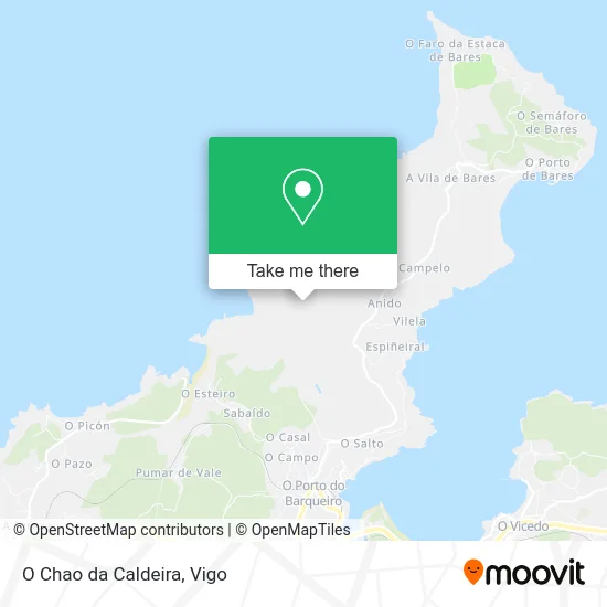 O Chao da Caldeira map