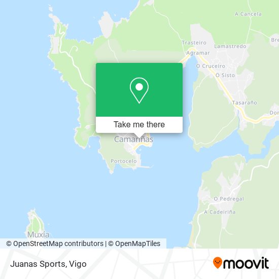 Juanas Sports map