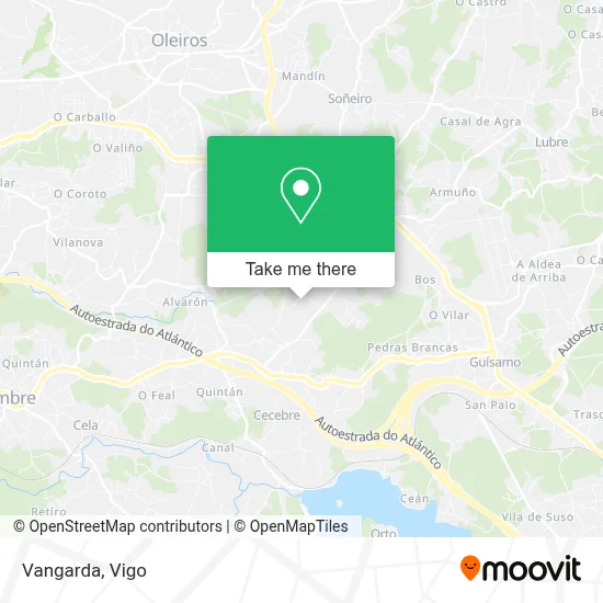 Vangarda map