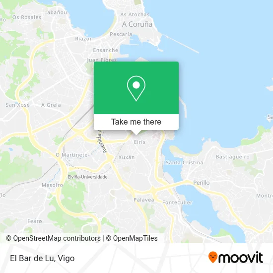 El Bar de Lu map