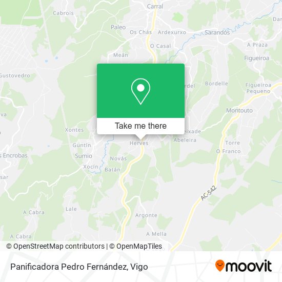 Panificadora Pedro Fernández map
