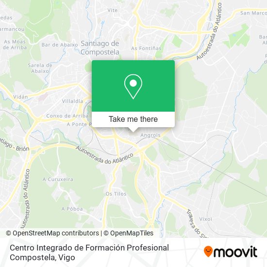 Centro Integrado de Formación Profesional Compostela map