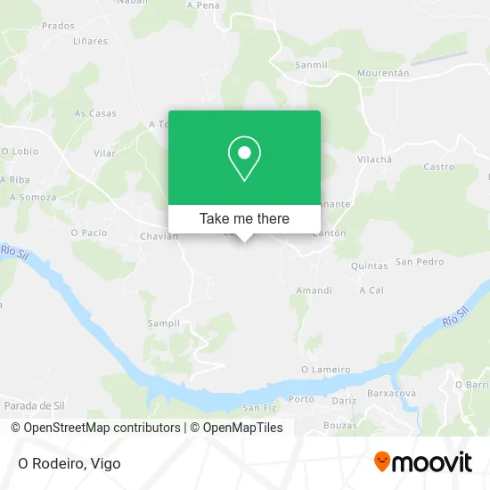 O Rodeiro map
