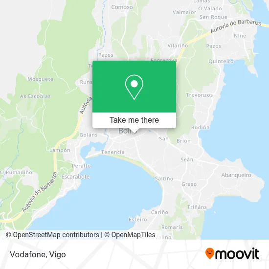 Vodafone map