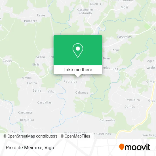 Pazo de Meimixe map