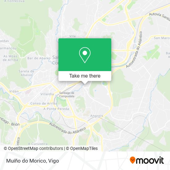 Muíño do Morico map