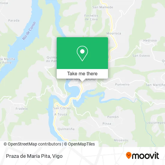 Praza de María Pita map
