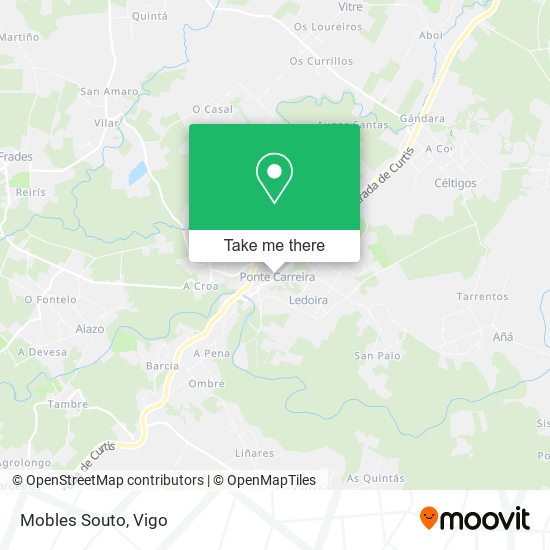 Mobles Souto map