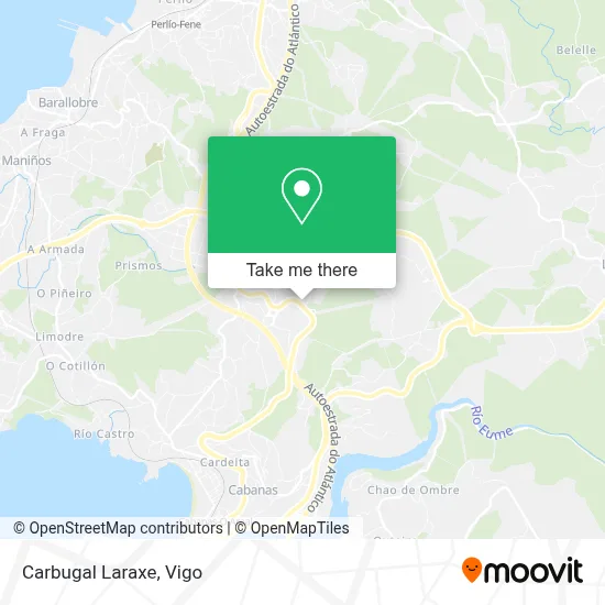Carbugal Laraxe map