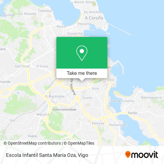 Escola Infantil Santa María Oza map