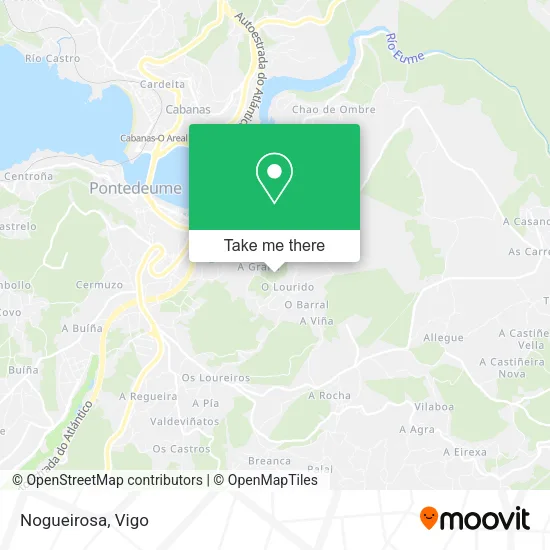 Nogueirosa map