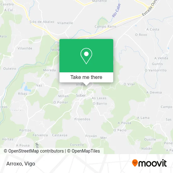 Arroxo map