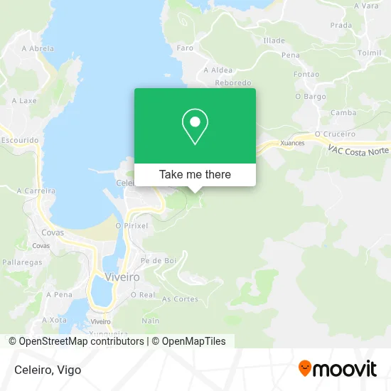 Celeiro map