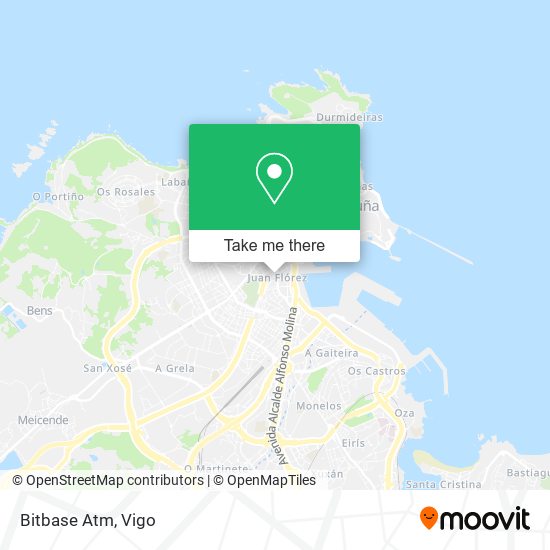 Bitbase Atm map