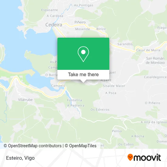 Esteiro map