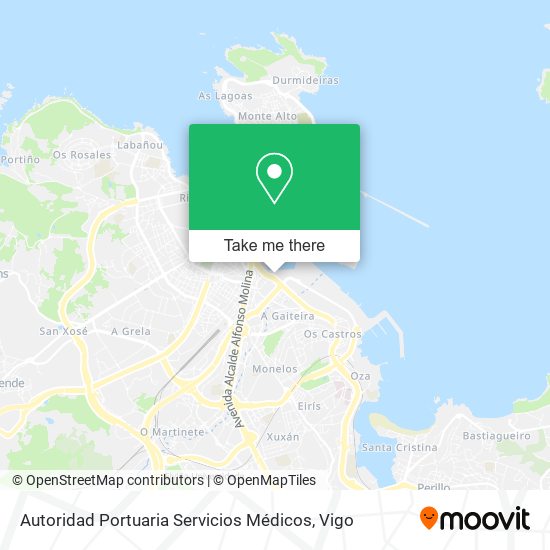 Autoridad Portuaria Servicios Médicos map
