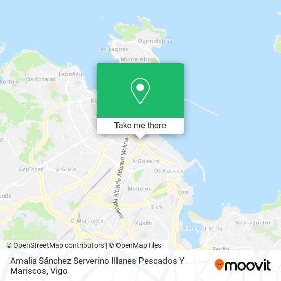 Amalia Sánchez Serverino Illanes Pescados Y Mariscos map