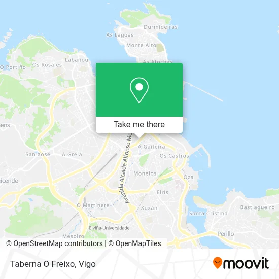 Taberna O Freixo map