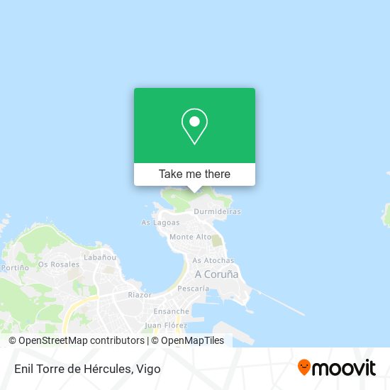 Enil Torre de Hércules map