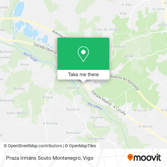 Praza Irmáns Souto Montenegro map
