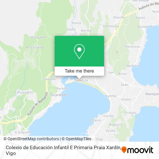 Colexio de Educación Infantil E Primaria Praia Xardín map