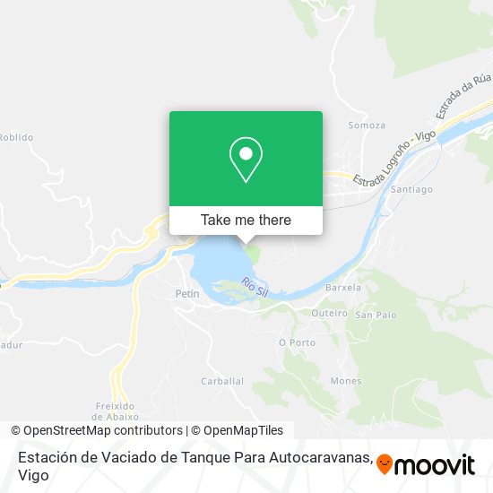 Estación de Vaciado de Tanque Para Autocaravanas map