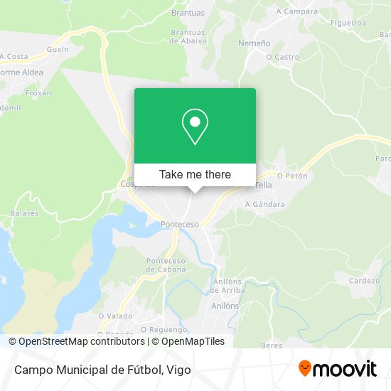 Campo Municipal de Fútbol map
