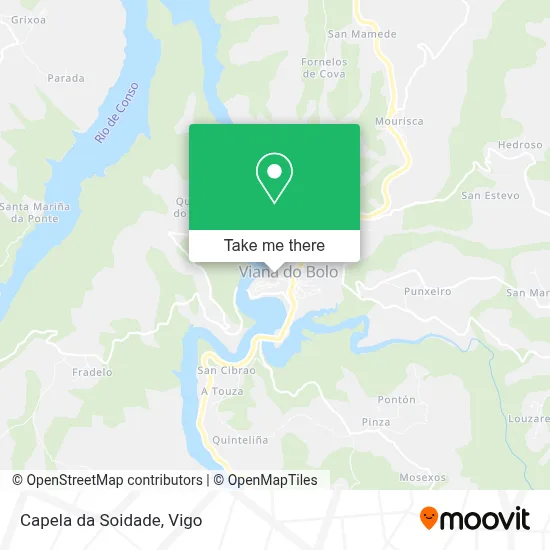 Capela da Soidade map